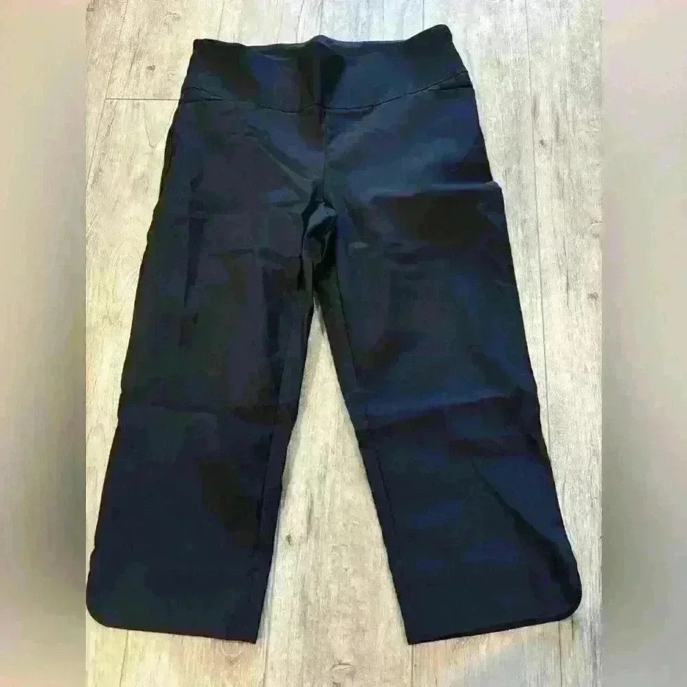 S.C & CO. Capri black business pant size 12 - Picture 1 of 7